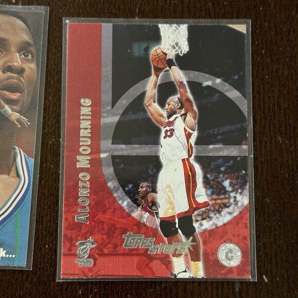 Alonzo Mourning 12 Card Lot With 2001 Fleer 2000 Topps Stars 1994 Ted Williams - Picture 6 of 13
